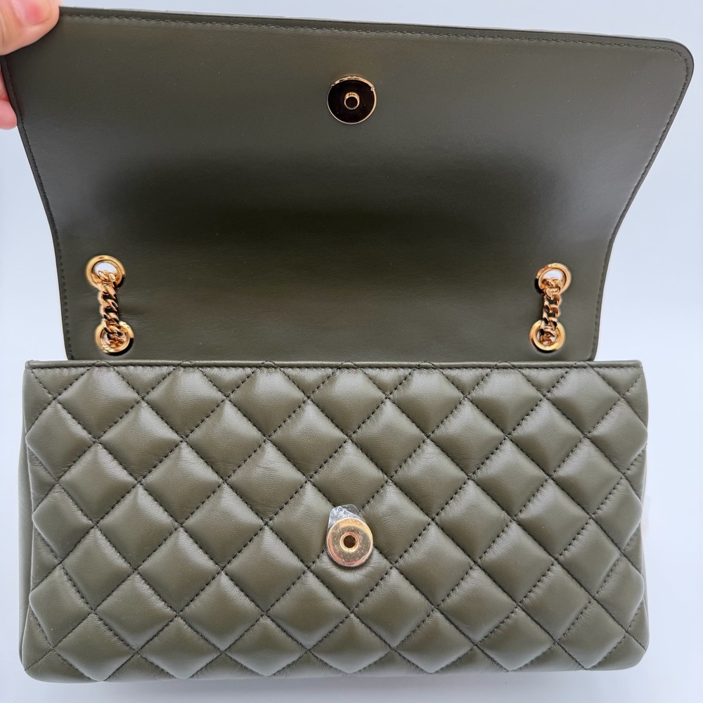 Versace Quilted Leather Bag - Picture 6 of 10
